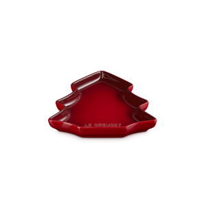 Le Creuset Stoneware Christmas Tree Plate 19cm